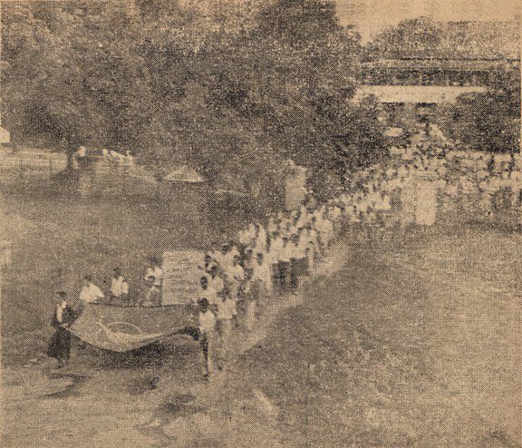 nslwin's tweet photo. Exactly 60 years ago today:

Hundreds of University students were killed by the Burmese military. And the military regime arrested more than 6000 students for protesting against ending the system of university self-administration. #7thJulyStudentUprising https://t.co/mYxyKPFldb