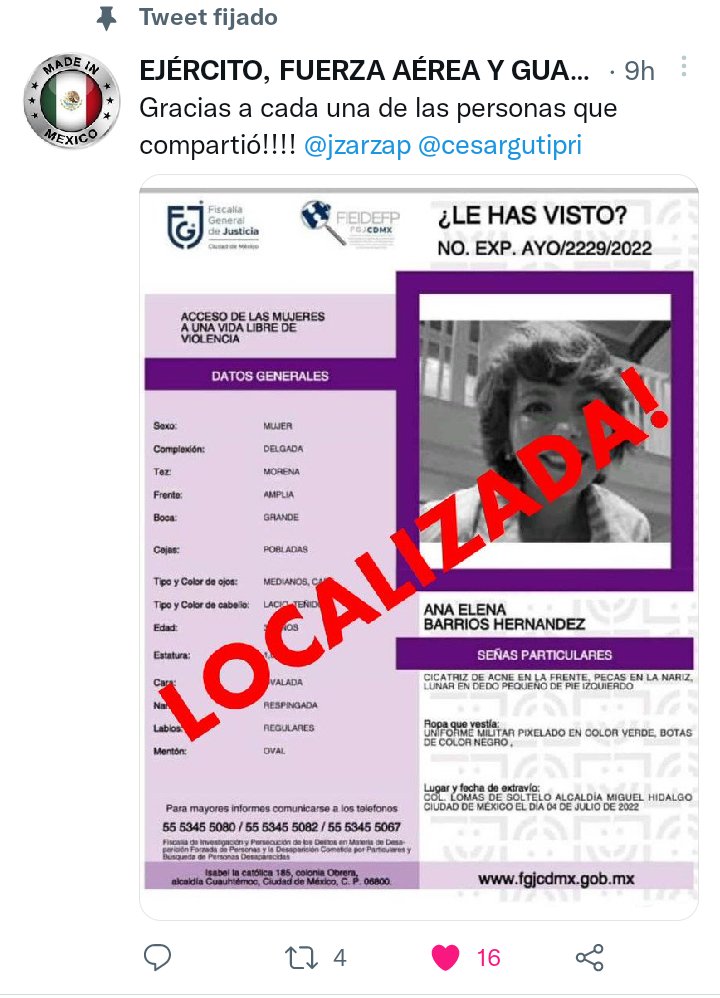 pao06charly's tweet photo. Gracias por su ayuda!! https://t.co/KmxUBOcIkq