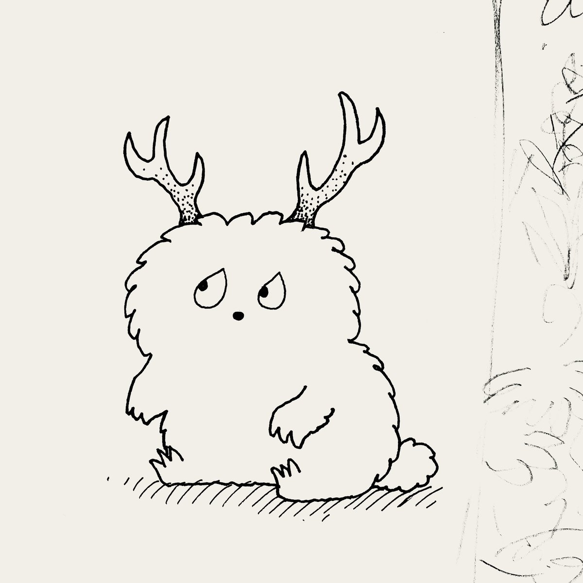 来月、奈良で原画・グッズの展示販売イベントがあるので鹿を描こうと思います。 