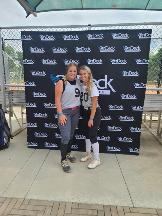 Kennedy_2026's tweet photo. What an amazing day at the Chicago Jamboree with my teammate @JaydinKiser !! Thank you again @ondecksoftball for the awesome opportunity. Also, a big thank you to all the Coaches who came to watch. https://t.co/92l1zaP07b