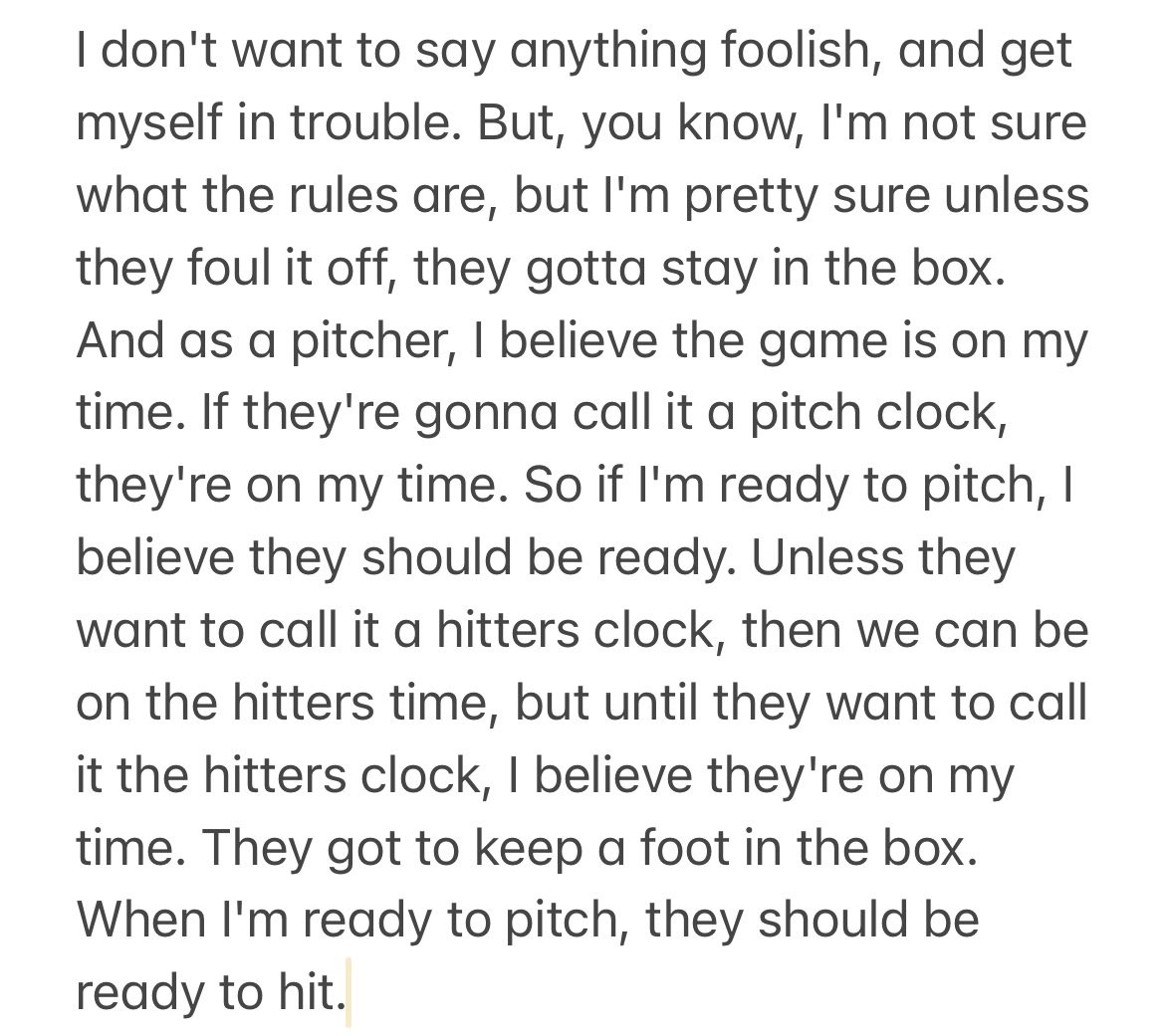 katiejwoo's tweet photo. An emphatic Miles Mikolas on the Braves hitters continuously being granted time. #STLCards https://t.co/O0KwM7VeP1