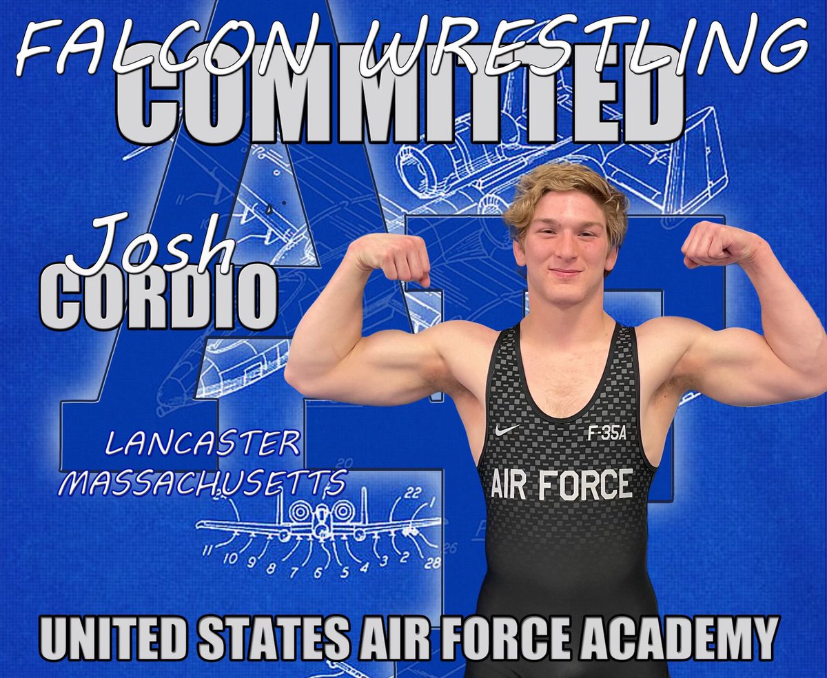 JoshuaCordio's tweet photo. I am extremely happy to announce my commitment to continue my academic and athletic careers at the United States Air Force Academy. #gofalcons#aimhigh#committed https://t.co/jWoFgaNYUv
