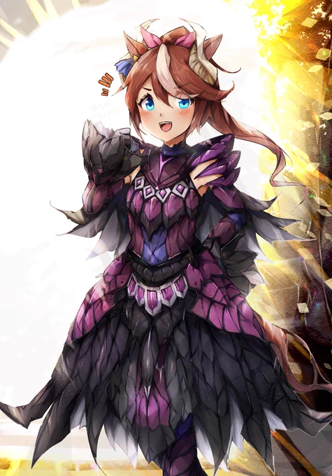 ゴアマガラ装備トウカイテイオー #ウマ娘 