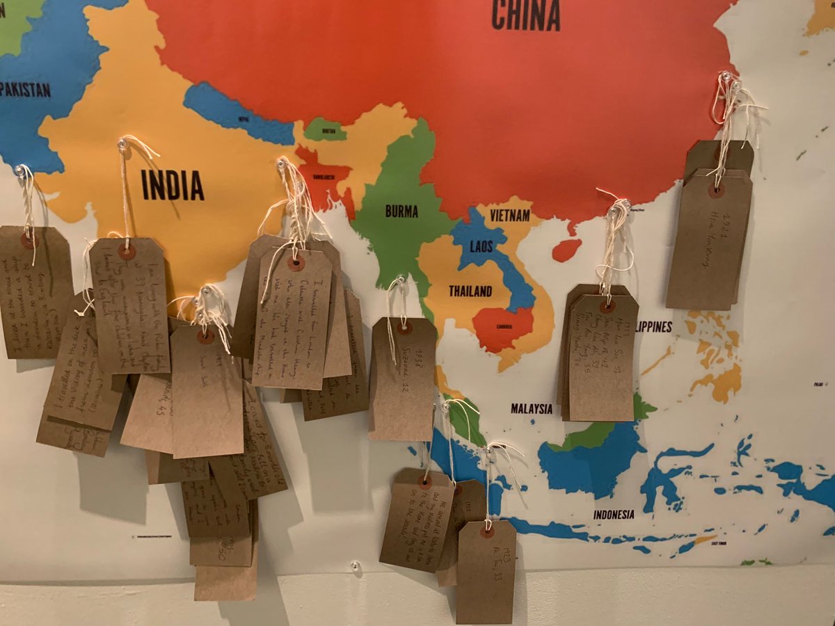 khanruhi's tweet photo. Ayahs could be traced to port cities like Madras, Calcutta &amp; Bombay. They adopted names of British families - Ayah Jones to England &amp; Ayah Smith on the return journey- so their real identity remains unknown. This exhibit at @HackneyMuseum painstakingly puts together some stories. https://t.co/e5Oj62jcRK
