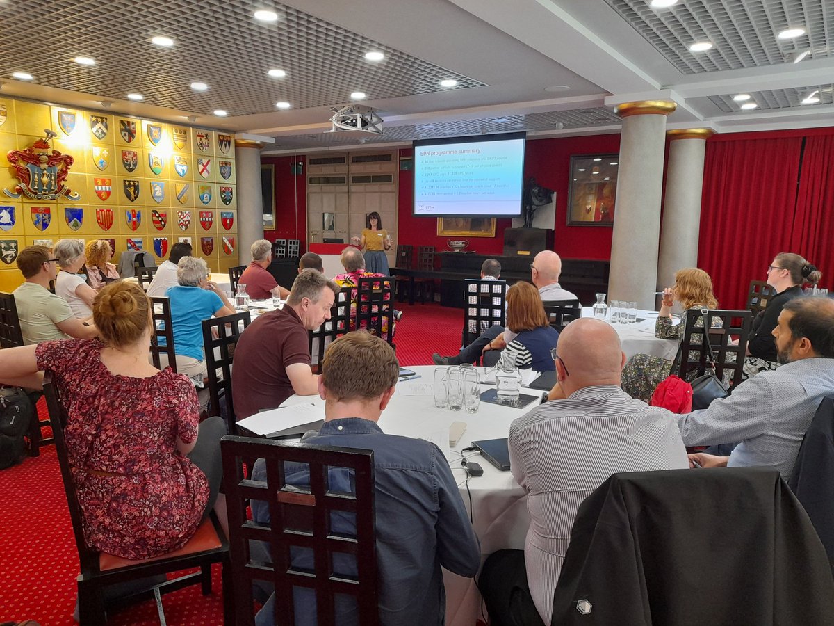 STEMLearning_AS's tweet photo. Wonderful to meet so many experienced #physics coaches supporting @STEMLearningUK managed #Stimulatingphysics network, #inspiring discussing integrated ways of working across the wider networks in support of #physicsCPD upskilling other physics #teachers #makingadifference https://t.co/HqPriwGJjM