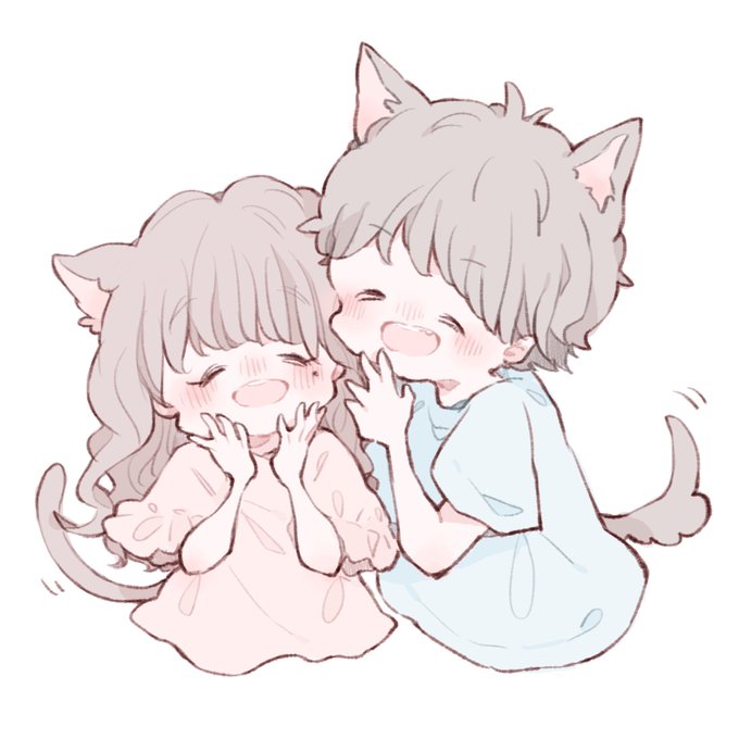 猫系彼女のtwitterイラスト検索結果