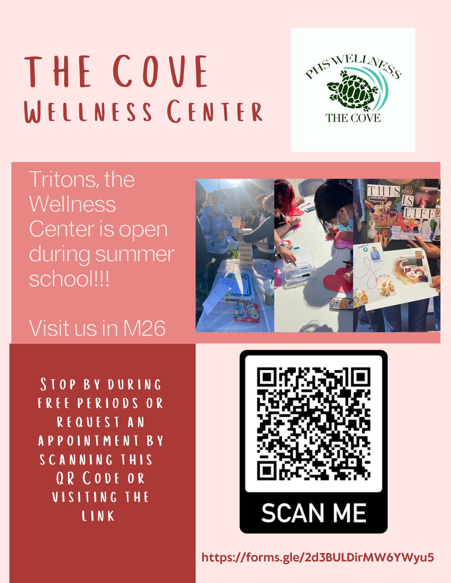 PHS Wellness Center - The Cove tweet media