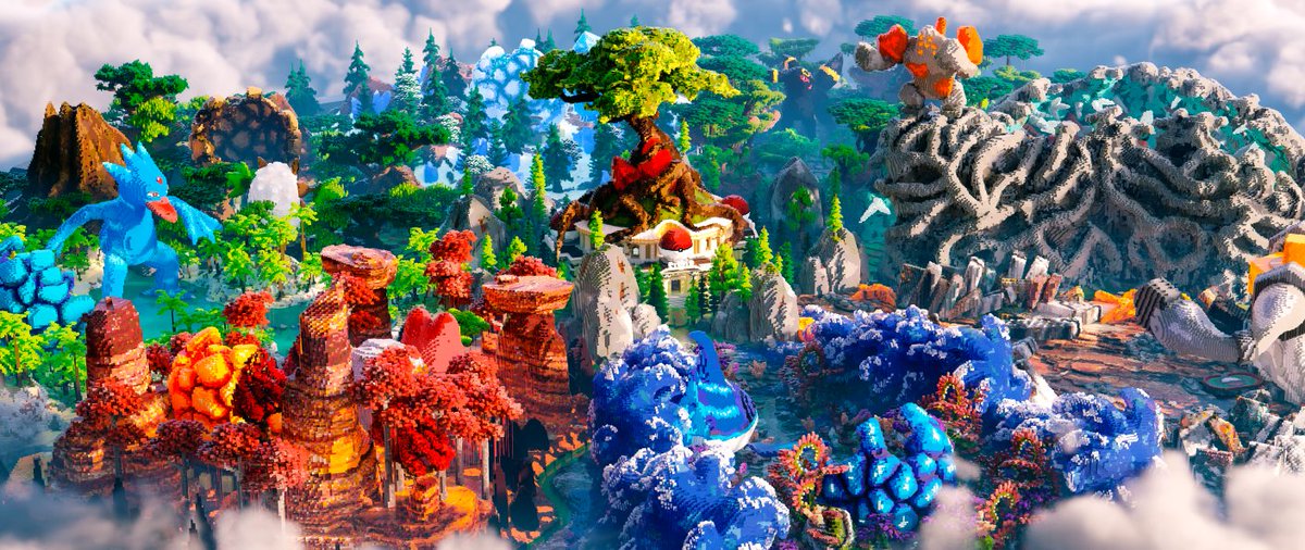WorldBlocks_MC's tweet image. Pixelmon map 1000x1000, safari zone, 8 Biomes, organics
More pictures and information at: 
planetminecraft.com/project/pixelm… 

render by: 
@iAleM_ 
 
#Minecraftbuilds  #minecraft建築コミュ #Minecraft