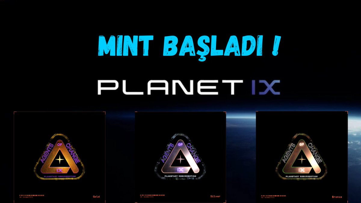 BullTradeKripto's tweet photo. #PlanetIX 

Bull Trade Kripto Sohbet İle 

🎁 Aşağıdaki Görevleri Yap👇PlanetIX NFT 3 Kişiye 40$  Toplamda 120$ 

✅Katıl: https://t.co/X5nJrrenFa
✅ Sabitlerdeki Çekiliş Postuna  İfade Bırak: https://t.co/rVThrC03CQ

Çekiliş Sonucu:  09.07.2022 22:00

#GameFi #NFT #Giveaway https://t.co/7y34gj6h5C