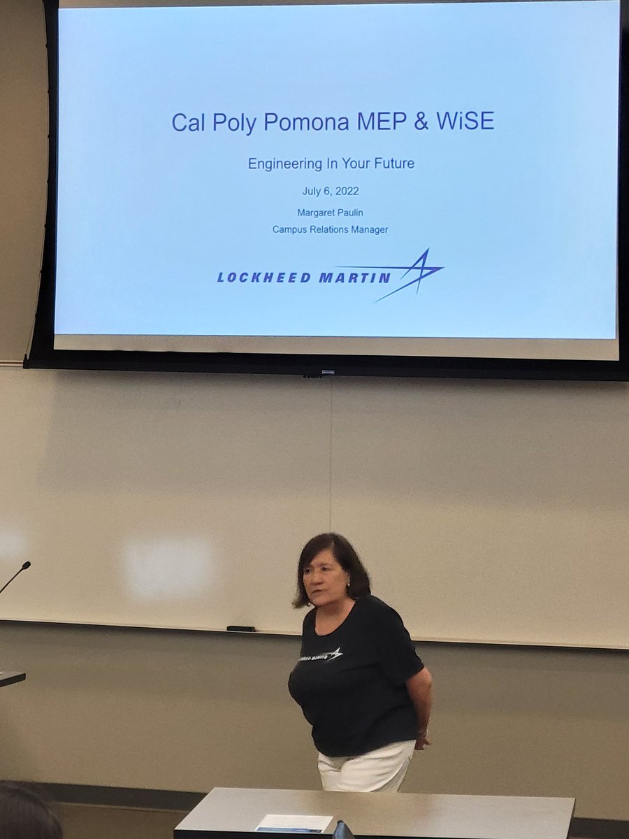 Femineer_WISE (@femineer) on Twitter photo Thank you <a href="/LockheedMartin/">Lockheed Martin</a> Margaret Paulin for sharing your advice on Professionalism and Tech Trends to our #cppengineering freshman students. #grit #lockheedmartin #mepwise
<a href="/cppengineering/">CPP Engineering 🐴</a> Thank you <a href="/LockheedMartin/">Lockheed Martin</a> Margaret Paulin for sharing your advice on Professionalism and Tech Trends to our #cppengineering freshman students. #grit #lockheedmartin #mepwise
<a href="/cppengineering/">CPP Engineering 🐴</a>