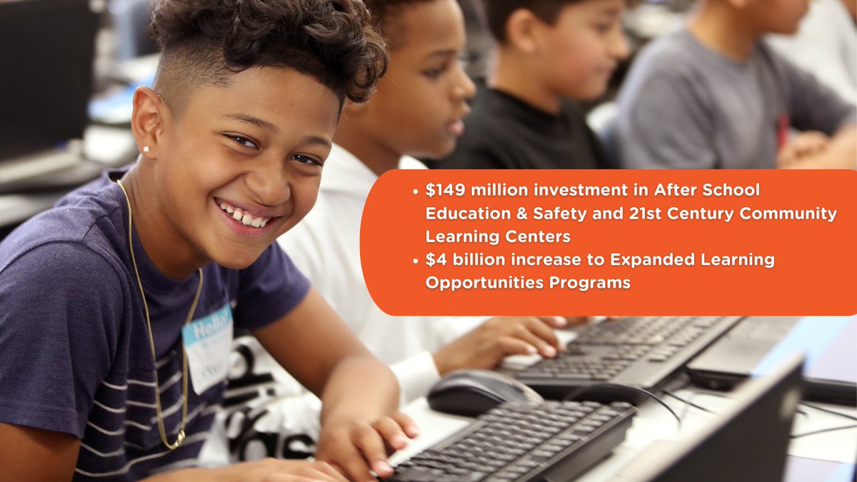 Have you heard? <a href="/CAgovernor/">Governor Gavin Newsom</a> signed a historic #CABudget for expanded learning. Thank you #CAleg warriors <a href="/AsmPhilTing/">Asm Phil Ting</a>, <a href="/NancySkinnerCA/">Nancy Skinner</a>, <a href="/SenToniAtkins/">Senate President pro Tempore Emeritus Toni Atkins</a>, @Rendon63rd for investing in California’s youth and families! #afterschool #expandedlearning #CaAfterschoolWorks #CALeg