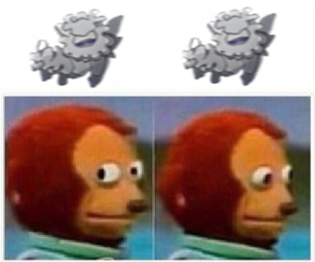 pokegan disrespecters be like 🚫🧐🙅‍♀️🔭😕
#NFTs <a href="/NotNintendoLabs/">Not Nintendo *SOLD OUT*</a> #mint ended around 15 hours ago: tripled from 0.5*ETH mint to a solid 0.15*ETH floor.  AKA if you #didntmint #noGANer #copingmechanisms #nevertoolate there's a ~0.15*ETH buy-in for ya.