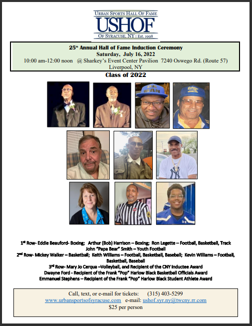 ushofsyracuse's tweet photo. Less than 2 weeks until we honor local sports legends, keeping the history alive! We would love your support https://t.co/gq3pkyWzi2