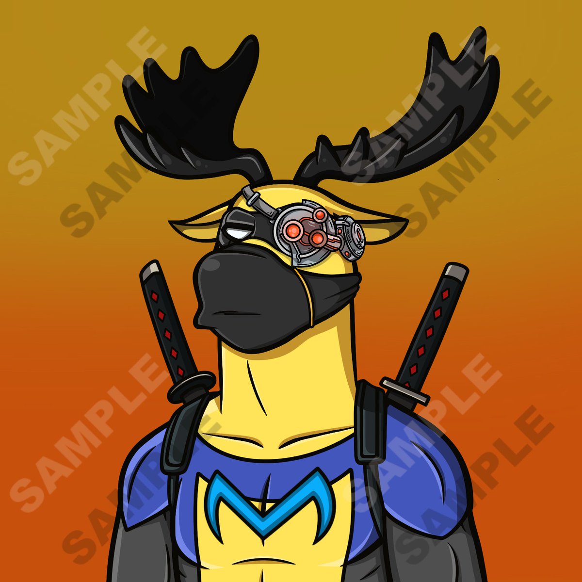The Moose Society🦌 (@moosesocietynft) on Twitter photo Meet Cymorg. His main focus, protect the kids over at the <a href="/CMNHospitals/">Children's Miracle Network Hospitals</a>
Stands guard, keeping those pesky germs at bay! But always on call to brighten a smile of a child in need.
Hero Box Release 30 Days... Are you ready?
#moosesocietynft #nft #NFTCommunity #nftart #NFTProject Meet Cymorg. His main focus, protect the kids over at the <a href="/CMNHospitals/">Children's Miracle Network Hospitals</a>
Stands guard, keeping those pesky germs at bay! But always on call to brighten a smile of a child in need.
Hero Box Release 30 Days... Are you ready?
#moosesocietynft #nft #NFTCommunity #nftart #NFTProject