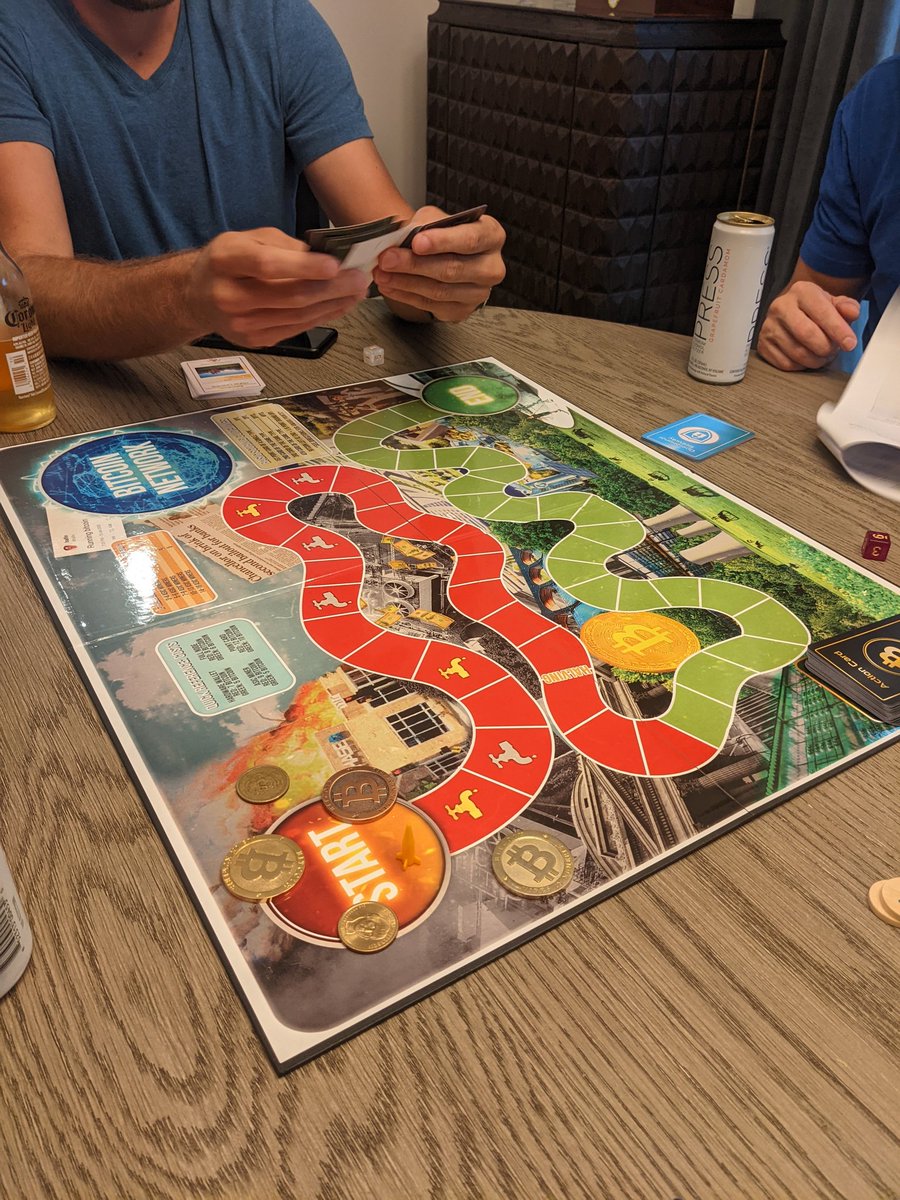Bitcoin_CLT's tweet photo. Playing the Bitcoin Game! Thx @AVLbitcoiners ! https://t.co/CvXwiGUUyy