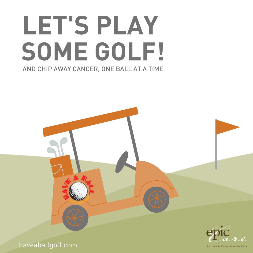 EpicCare's tweet photo. Epic Care is looking forward to participating in the @haveaballgolf Tournament again!
July 18 & September 12, 2022
For more information on how you can support this tee-rific event, visit https://t.co/MW6j5pvnl9
#EpicCare #haveaball #cancerawareness #cancersurvivor https://t.co/8uwMmu38AX