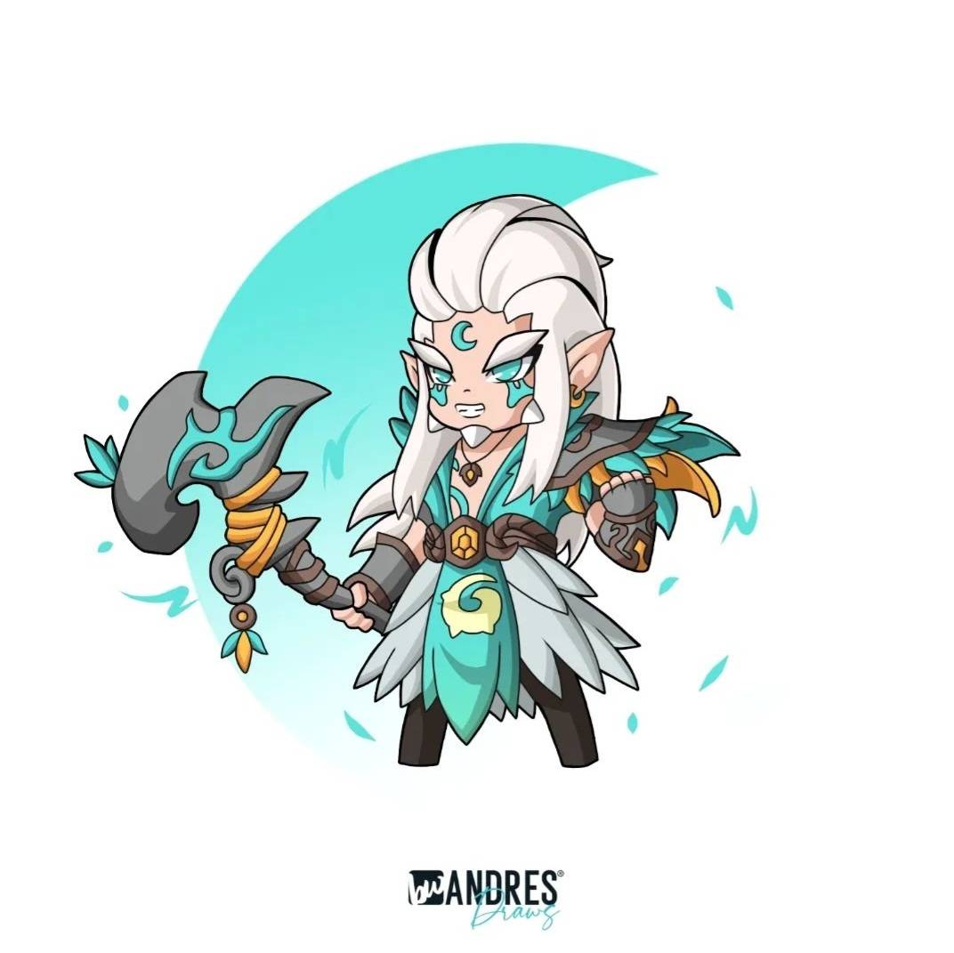 summonerswarapp's tweet photo. Check out this wonderful artwork of Valantis, the Light Druid and Akroma, the Light Valkyrja!
We're loving the exploration of Light monsters and can't wait to see more of this artist's amazing work!🌟

Artist: @ bwandres
(Instagram)

#SummonersWar #Com2uS #MobileGames #SWFanArt https://t.co/lAjD0mLD8E
