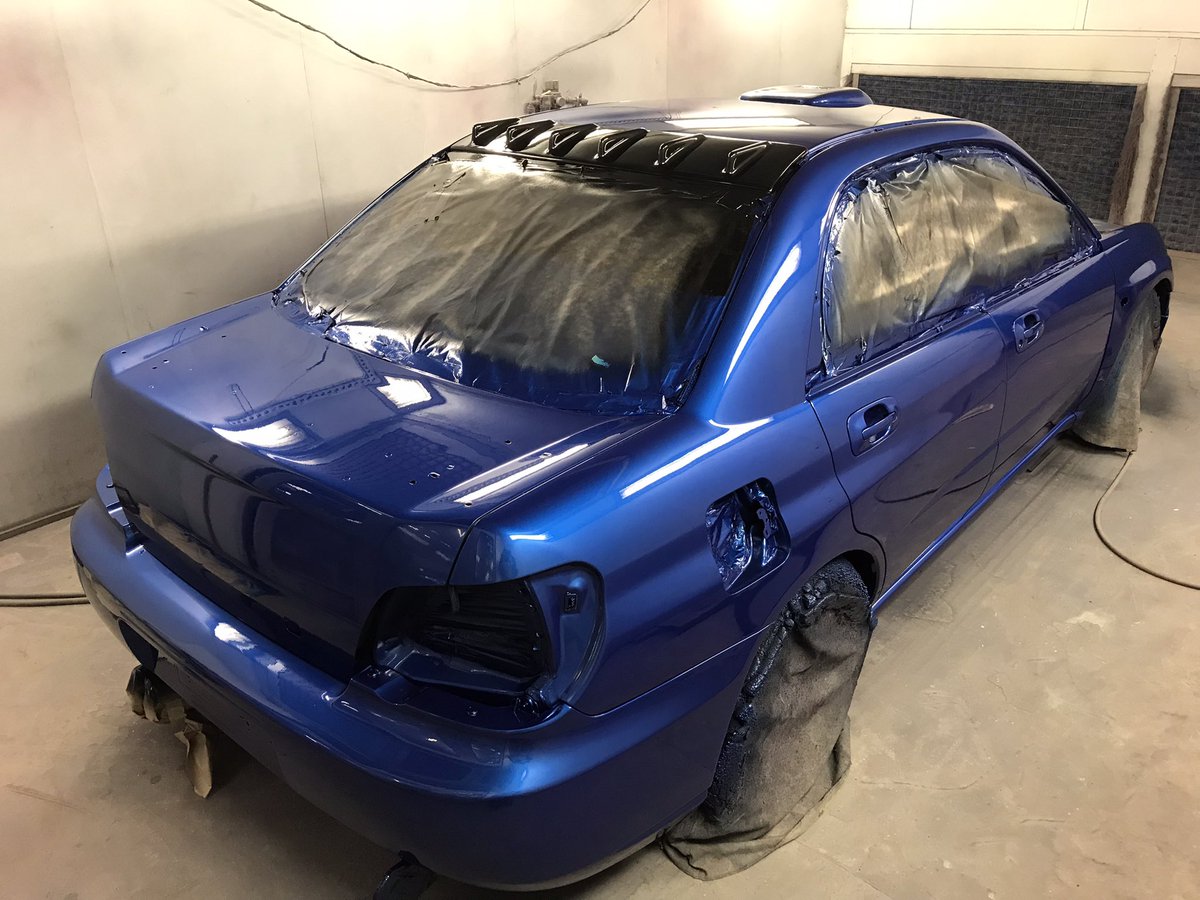 DBrestorations's tweet photo. One finished the other nearly #classic #paint #japanese #modified https://t.co/i2208SWAhz