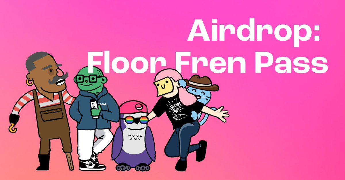 rally_xyz's tweet image. 🪂 Time for an Airdrop update!! 🪂

We wanted to do something more than just a JPEG...

🤝 Floor Fren App Pass 🤝

Token holders can welcome a fren to the Floor app &amp;amp; community!

⛓ On-chain waitlist!

🪄 A non-dilutive way that puts token-holders in control of who joins next!