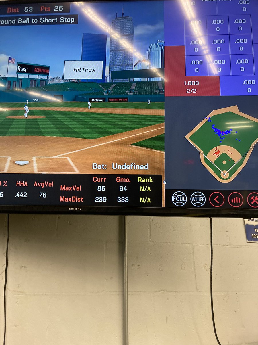 real_jadon11's tweet photo. 85 exit velo off the tee with a wood bat: New pr https://t.co/ouf3OlN8Fj