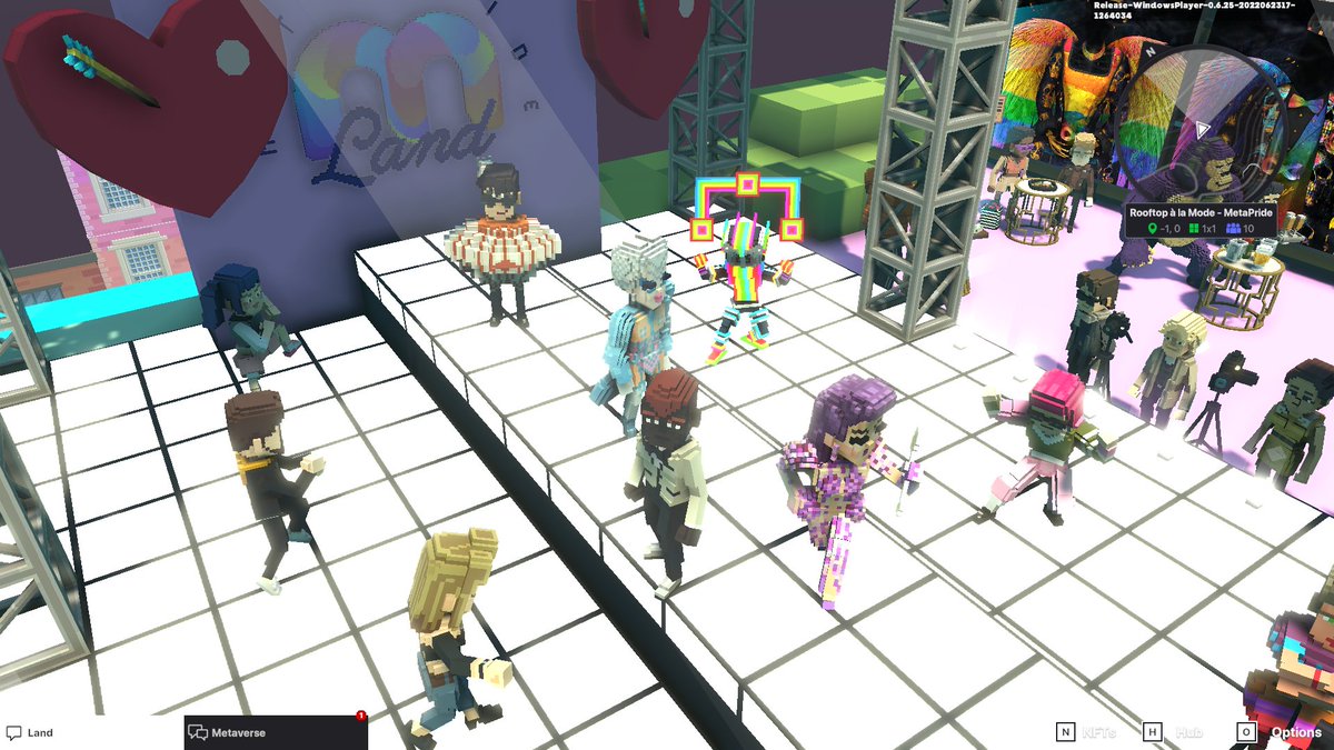 LorrinMarsha's tweet photo. @TheSandboxGame @METAPRIDELAND I just participated in the #BelongingWeek contest for a chance to win a Progress Flag NFT! Check out my screenshot below!
👇

 Tweet has been verified already. https://t.co/Nd7vZbrkXy