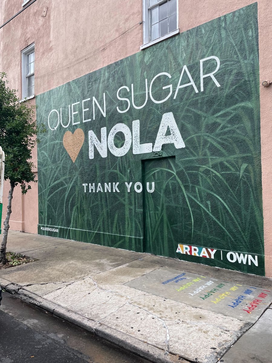 QueenSugarOWN's tweet image. Thank you New Orleans for being home to #QUEENSUGAR for seven wonderful seasons ❤️ If you were at #EssenceFest in New Orleans this weekend, share your photos of the mural with us!