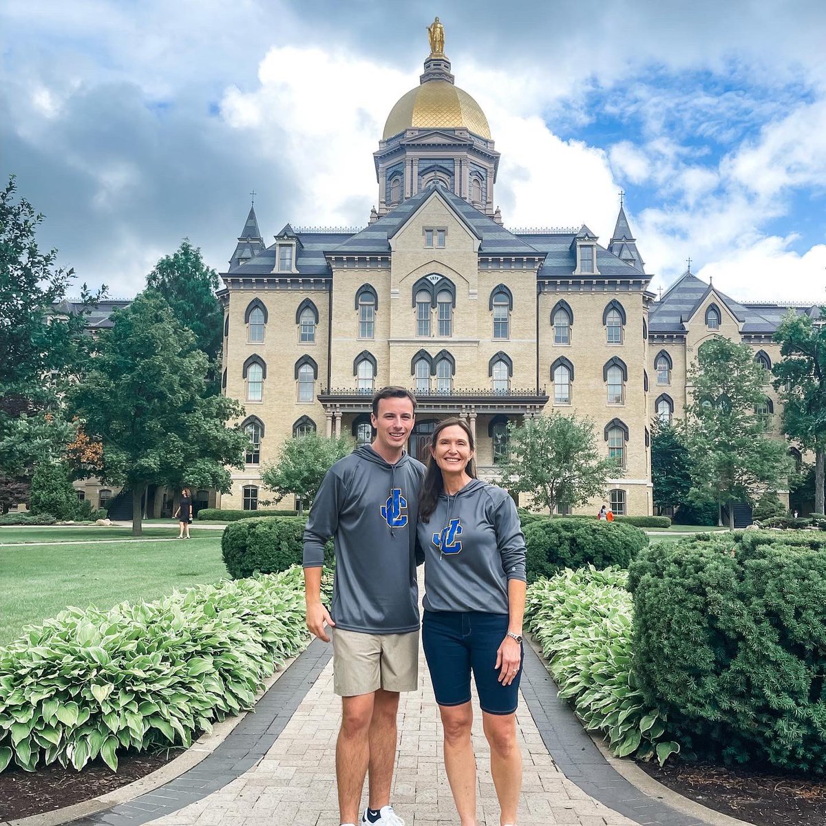 JohnCarrollHS's tweet photo. Mr. Bryk + Mrs. Vercillo are participating in the @NotreDame Remick Leader Leadership program this summer + will graduate with their master’s degrees in educational leadership next summer!👏🏻☘️ #jchsramfam #jchsalumni #jchssummer #notredame #fightingirish https://t.co/1oysCKXu3u
