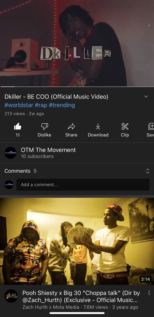 otmdkiller's tweet photo. Video OUT Now 🥷🏿 https://t.co/YH9pgPzdi5