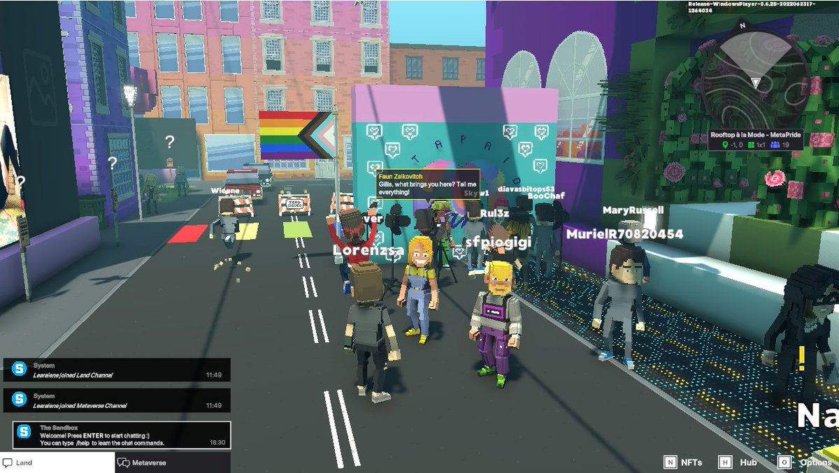 Alberts_NFT's tweet photo. @TheSandboxGame @METAPRIDELAND I just participated in the #BelongingWeek contest for a chance to win a Progress Flag NFT! Check out my screenshot below!
👇 https://t.co/vDceES7taI