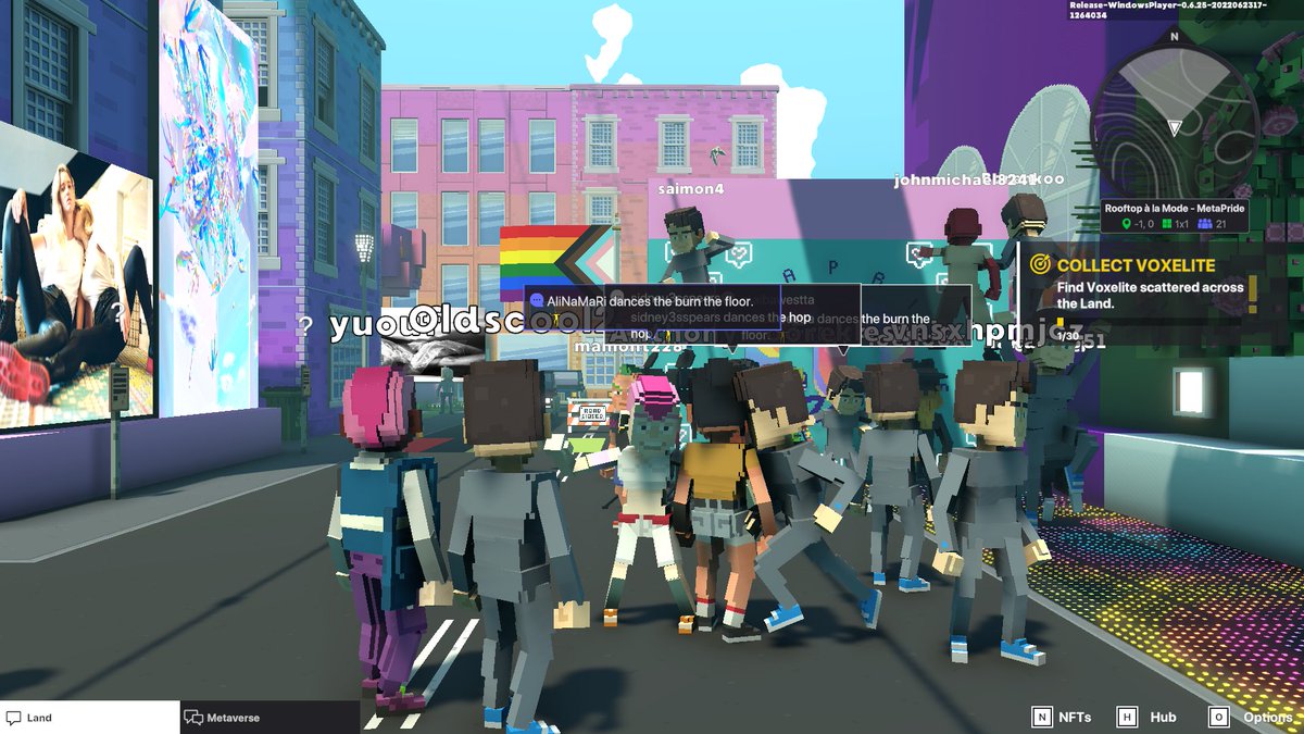 tabillcajo's tweet photo. @TheSandboxGame @METAPRIDELAND I just participated in the #BelongingWeek contest for a chance to win a Progress Flag NFT! Check out my screenshot below!
👇 https://t.co/P5HeNYc7Ij