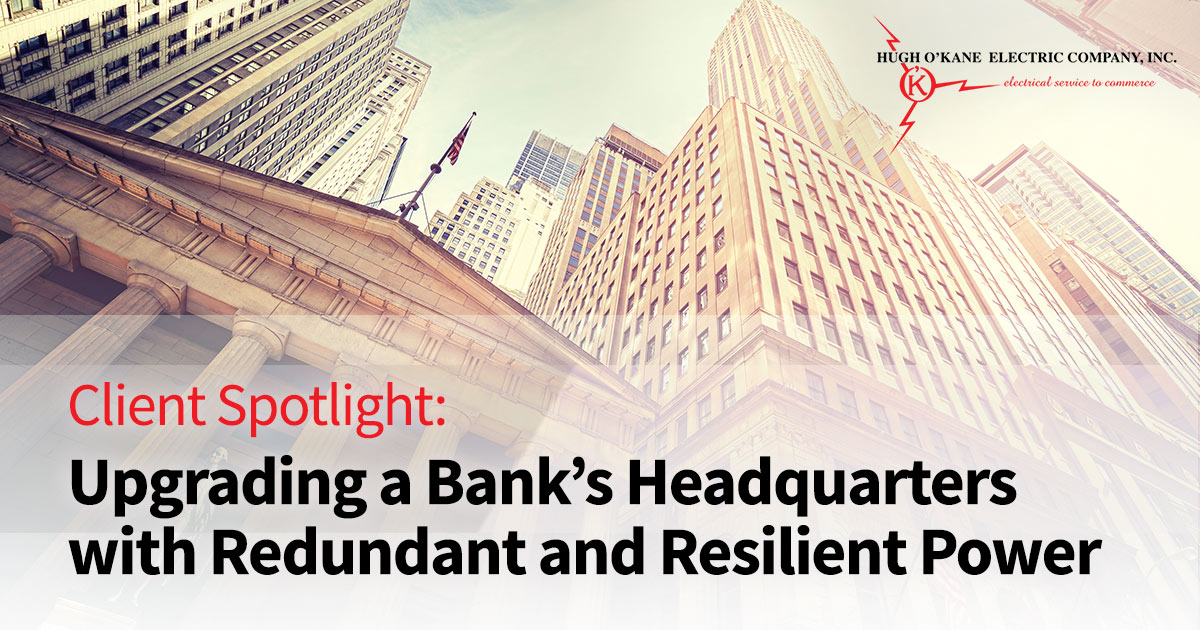 HOkaneElectric's tweet photo. When it came time for one NYC-based bank to make lucrative infrastructure renovations and updates, they knew exactly who to call. 

Read more about how HOK swiftly completed the significant power upgrades without arresting headquarter operations, here: https://t.co/8MAEbCWmEr https://t.co/fnCFMPK5gt