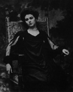wikivictorian's tweet photo. Renée Vivien was a British poet who wrote in French, in the style of the Symbolistes and the Parnassiens.A high-profile lesbian in the Paris of the Belle Époque, she is notable for her work, which has received more attention following a recent revival of interest in Sapphic verse https://t.co/UGaVGFf81K