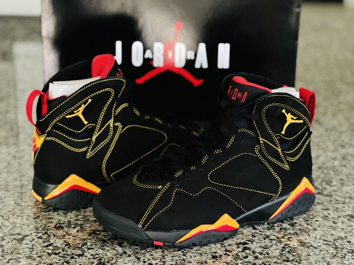 snkr_twitr's tweet photo. #Mailcall 🔥

Jordan Retro 7 ‘Citrus’ 

Glad to have these again🙌 https://t.co/JaYCac5tRp