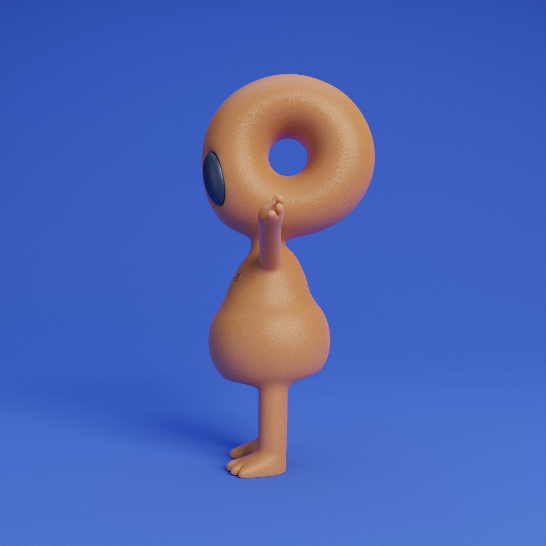 PlasticHelm's tweet photo. Donut🍩👽👮
#illustration #3D #illustrator #characterdesign #3dart #donut #aliens #Police #Blender3D #blenderart #blendercommunity https://t.co/gB4djZgfHa