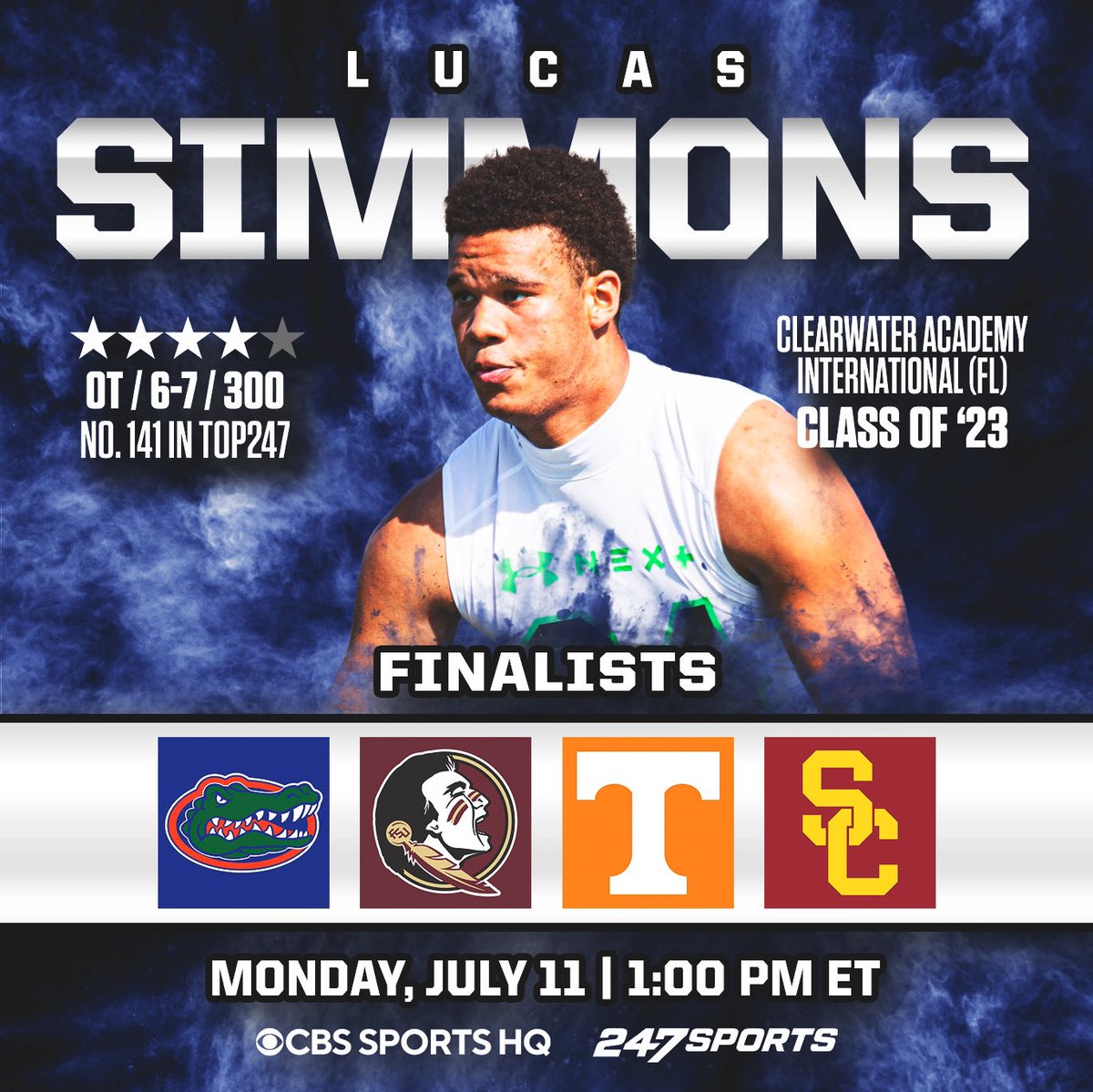 July 11th⏳…Where we going?👀
<a href="/247Sports/">247Sports</a> <a href="/CBSSportsHQ/">CBS Sports HQ</a>