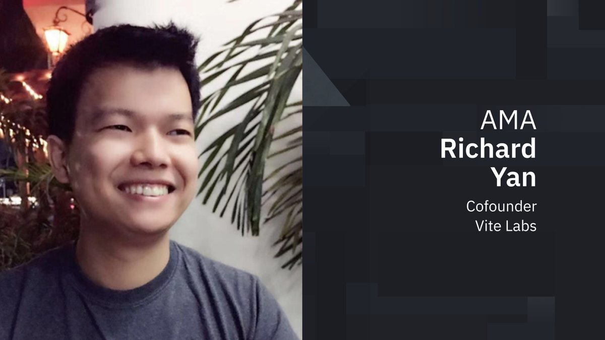 Interested in learning more about #Vite? 

Join us July 7 at 11:00 a.m. PDT / 2:00 p.m for a #twitterspaces with <a href="/vitelabs/">Vite Labs 🏃🏻‍♂️</a> cofounder <a href="/Gentso09/">Richard Yan</a>!

Set a reminder: x.com/i/spaces/1vOGw…