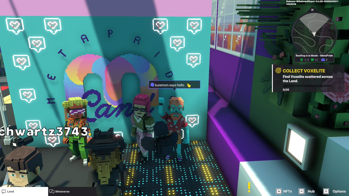 CryptoKuremon's tweet photo. @TheSandboxGame @METAPRIDELAND I just participated in the #BelongingWeek contest for a chance to win a Progress Flag NFT! Check out my screenshot below!
👇 https://t.co/74uuxLx9jp