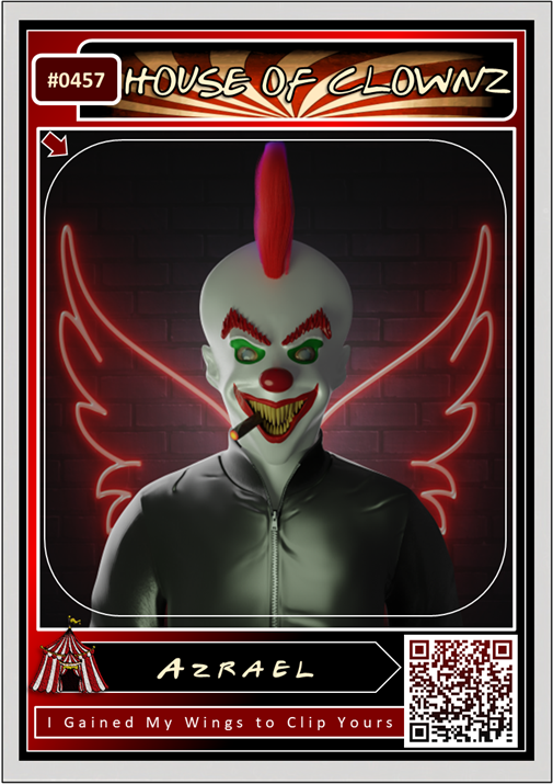 DrMilburn's tweet photo. Behind the makeup is a reflection of us all, rise together, divided we fall. (honk honk) @clownz_nft #ClownAround #NFTCommunity #Web3Community https://t.co/AOWqOTI0f8
