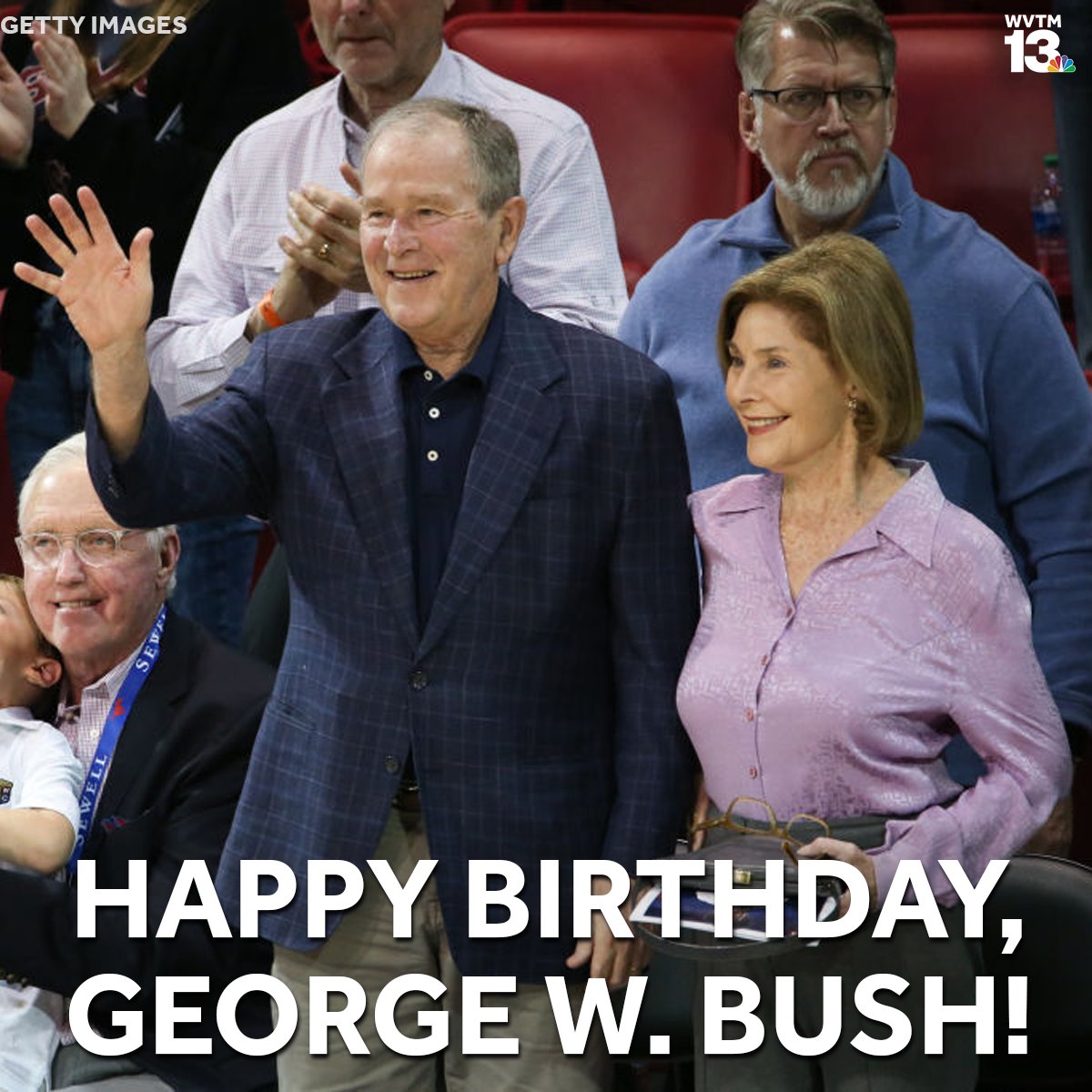 Happy 76th Birthday to Former President George W. Bush!   