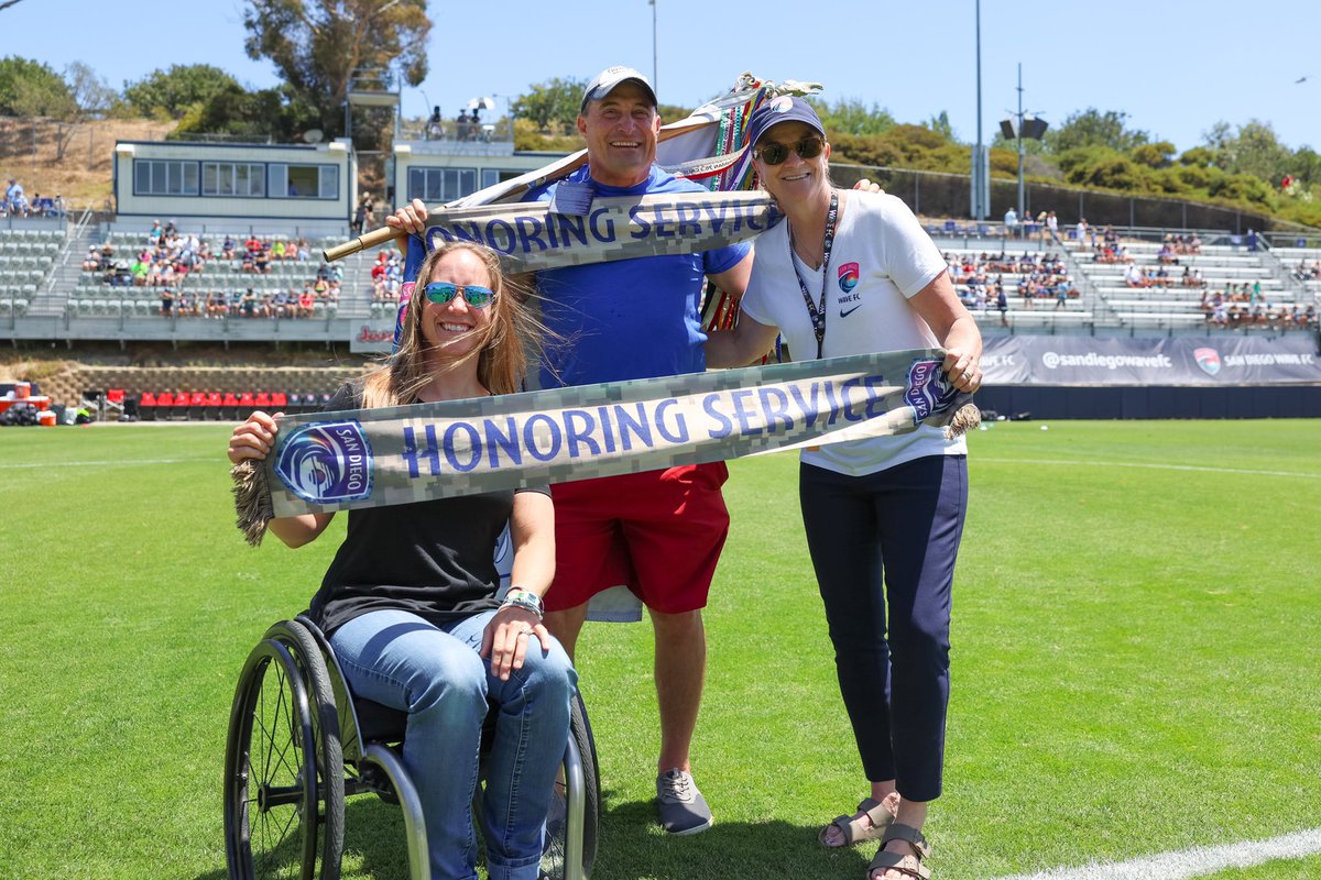 sandiegowavefc's tweet photo. Shout out to the Wave Makers that came out to Torero Stadium on Sunday for our Service Appreciation Match 🌊
#WaveMakerWednesday https://t.co/6ELK3qHUiN