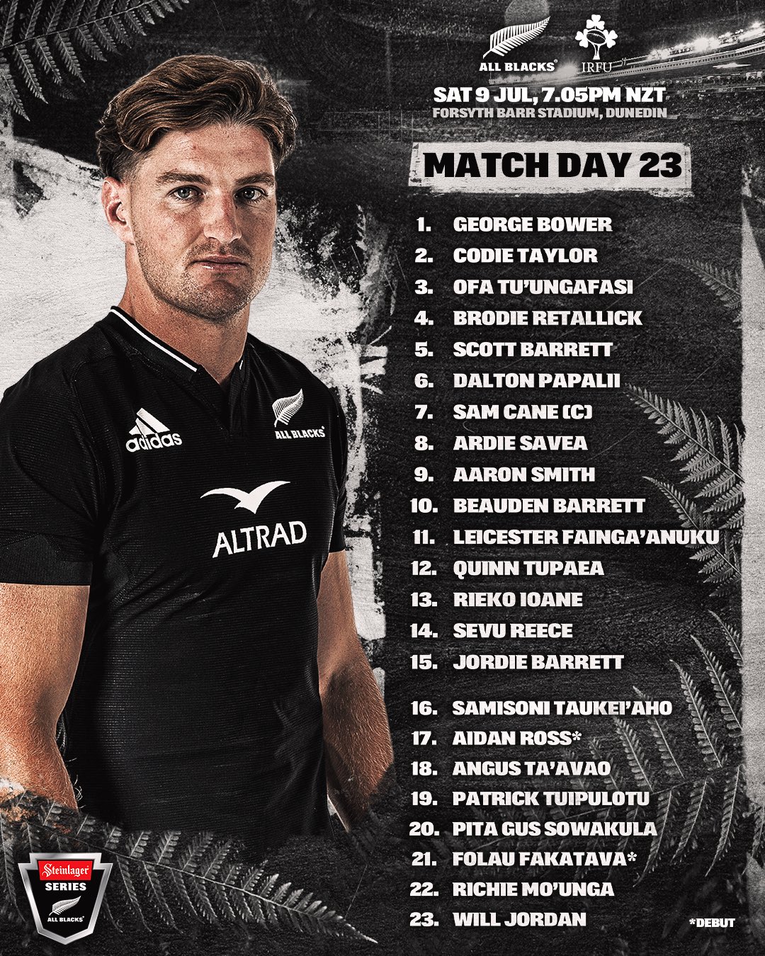 All Blacks On Twitter Lineup For Game Two NZLvIRE Https t co censura-flessibile-come-quello-all-blacks-rugby-schedule-frazione-di