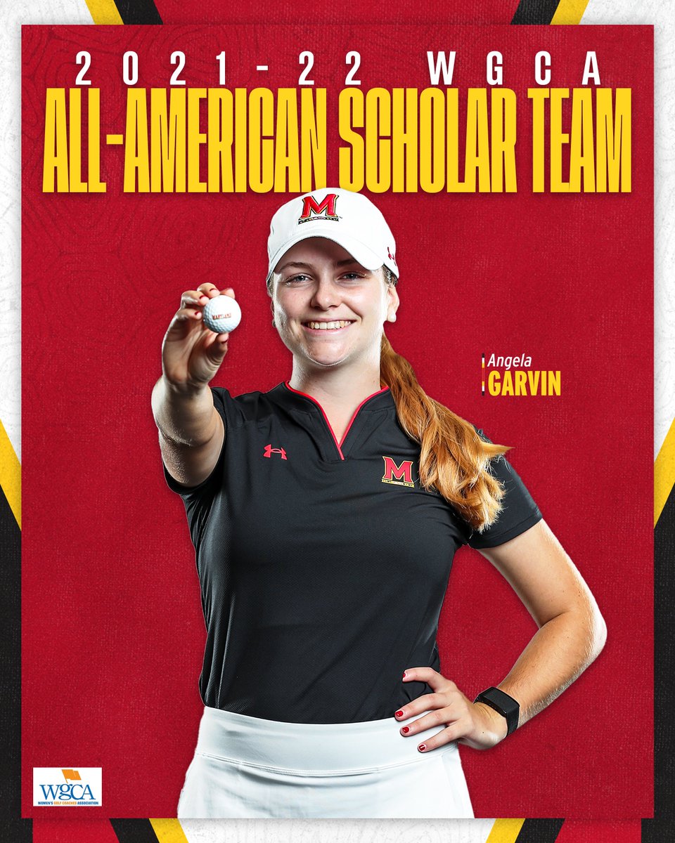 TerpsWGolf's tweet image. Congrats to @angelagarvin58, who was recently named a @WGCAGOLF All-American Scholar! She joins 1,484 other female student-athletes from around the country who earned the honor. ⛳🐢📚

#OwnTheResponse #GolfTerps