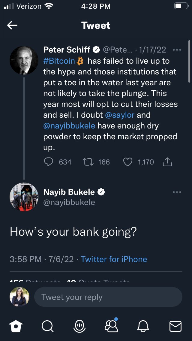 CryptoWendyO's tweet photo. I don’t think any comment is needed here @nayibbukele is GOAT https://t.co/WgyxC5icJm