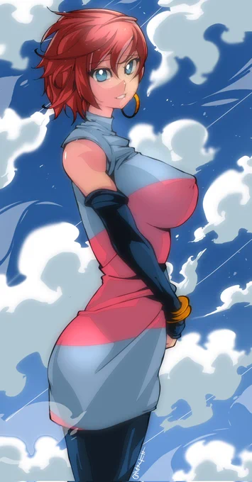 『21/ショートヘア』
#DragonBall #Android21 