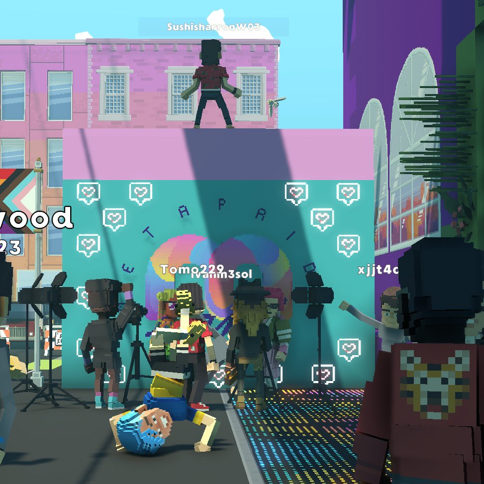 emmypradit's tweet photo. @TheSandboxGame @METAPRIDELAND I just participated in the #BelongingWeek contest for a chance to win a Progress Flag NFT! Check out my screenshot below!
👇 https://t.co/xLJu7807Y5
