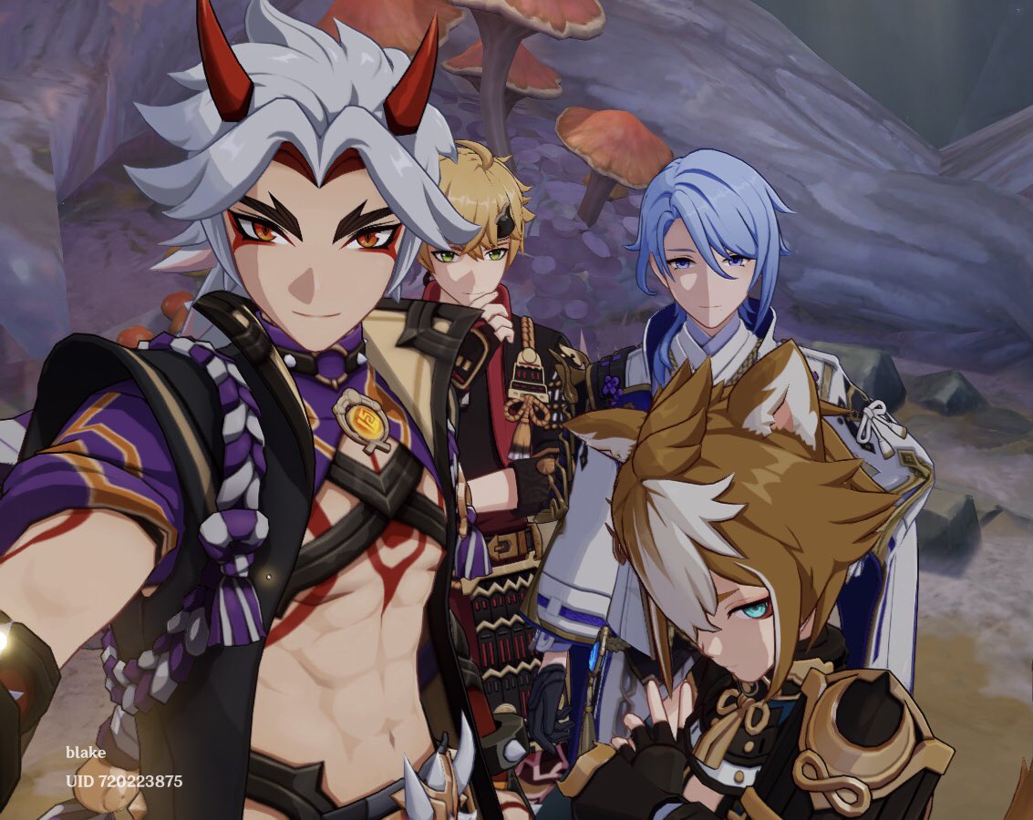 pearlescrnt's tweet photo. they found a talking mushroom

〚#ittorou #itto #gorou #thomato #thoma #ayato #KamisatoAyato #GenshinImpact〛 https://t.co/WxkkfomeyD