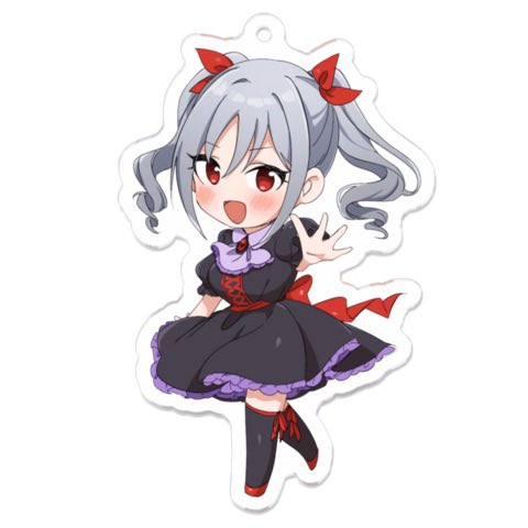 デフォルメの絵やると絶対アクキー作る妄想やる かわいいね 