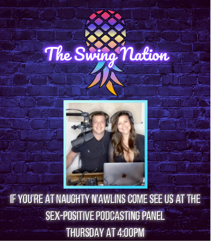 NorthMnSouthF's tweet photo. If you’re at Naughty N’awlins this week come see us at the Sex-Positive Podcasting Panel tomorrow at 4:00PM!!
#naughtynawlins #naughtyevents #theswingnationpodcast https://t.co/cY5JCzQp7t
