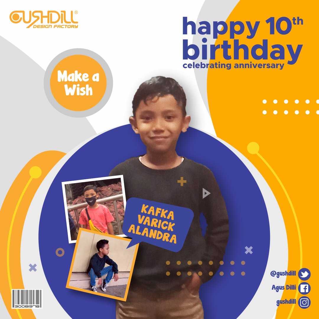 gushdill's tweet photo. Alhamdulillah 🙏🏼🎂🎁🥰
SELAMAT ULANG TAHUN yang ke 10 tahun KAFKA anak kesayangan papa, semoga selalu sehat, semakin pintar dan sholeh #WYATB aamiin YRA 🤲🏼🙏🏼😘❤️🤗

Happy Birthday Kafka Varick Alandra 🎁🍰 

#birthday #ulangtahun #son #lovely https://t.co/SDPHpJXxaM