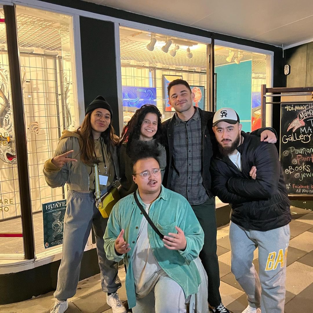 vinniebennetts's tweet photo. 🧵| Vinnie at Māoriland Film Festival 2022 https://t.co/y45K6LGMc5
